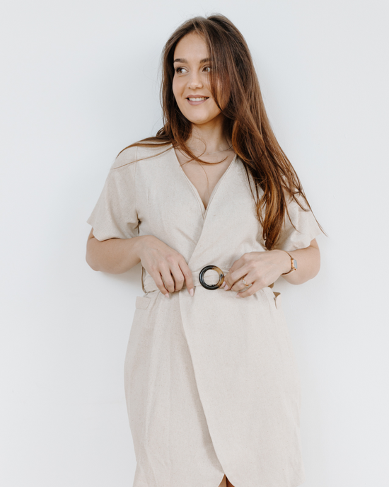 Grace Wrap Dress